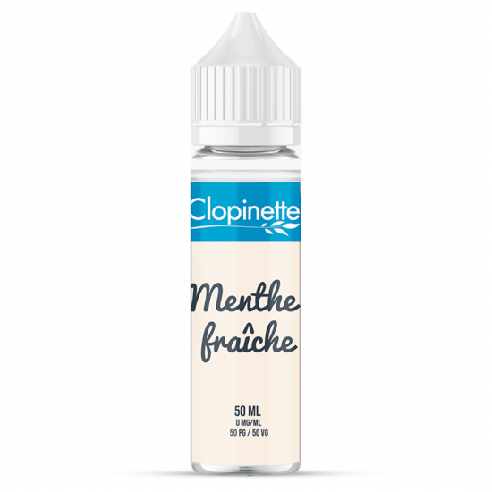 MENTHE FRAICHE 50ML 50/50 CLOPINETTE