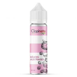 DELICES AUX FRAISES CLOPINETTE 50/50 50ML C