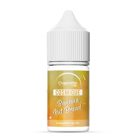 CONCENTRE BANANA NUT BREAD COSMIQUE 30ML CLOPINETTE