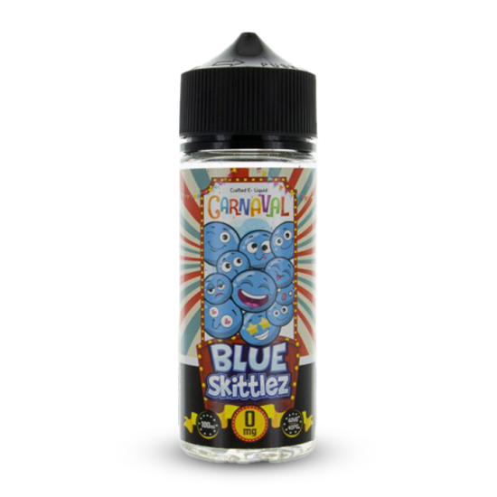 BLUE SKITTLEZ 0MG 100ML CARNAVAL