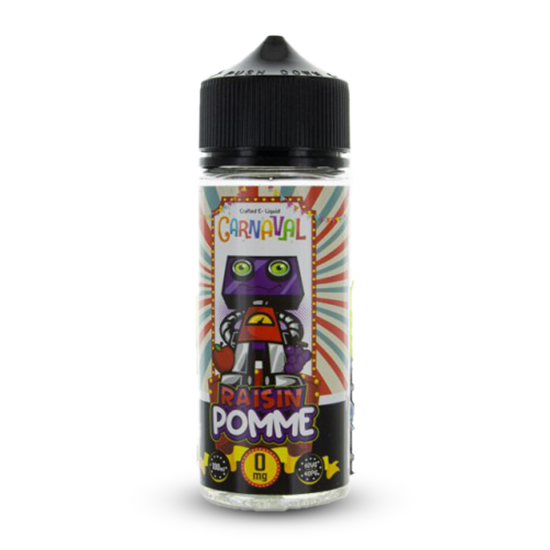 RAISIN POMME 0MG 100ML CARNAVAL
