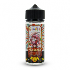 MILKSHAKE FRAISE 0MG 100ML CARNAVAL