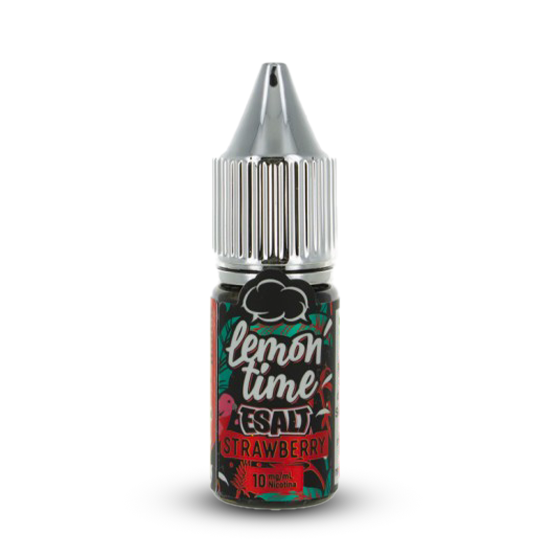 LEMON TIME STRAWBERRY SEL DE NICOTINE 10ML ELIQUID FRANCE