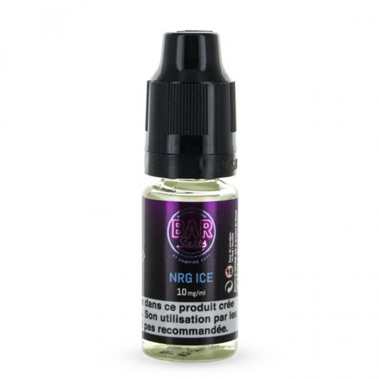 NRG ICE 10ML BAR SALTS VAMPIRE VAPE
