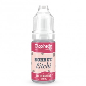 SORBET LITCHI SEL DE NICOTINE 10ML