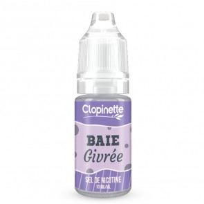 BAIE GIVREE SEL DE NICOTINE 10ML