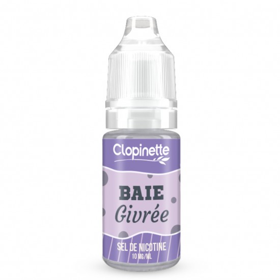 BAIE GIVREE SEL DE NICOTINE 10ML