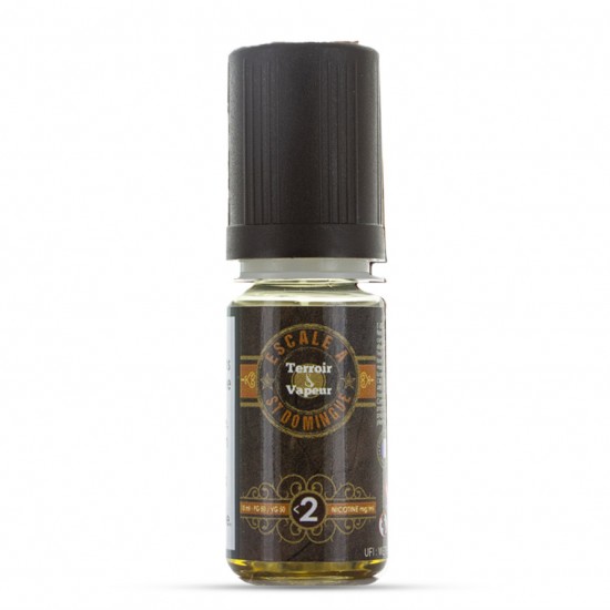 ESCALE A ST DOMINGUE 10ML TERROIR ET VAPEUR