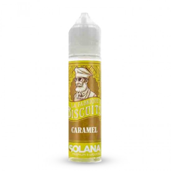 LA FABRIQUE A BISCUITS CARAMEL 0MG 50ML SOLANA