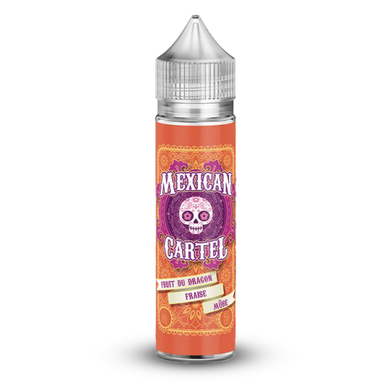 FRUIT DU DRAGON FRAISE MURE 0MG 50ML MEXICAN CARTEL