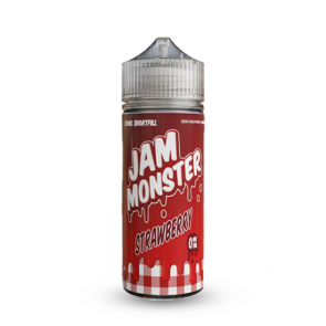 STRAWBERRY JAM 0MG 100ML JAM MONSTER