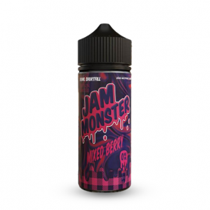 MIXED BERRY JAM 0MG 100ML JAM MONSTER