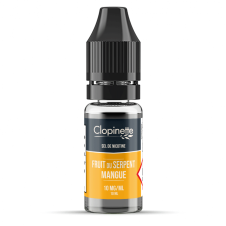 FRUIT DU SERPENT MANGUE SEL DE NICOTINE 10ML CLOPINETTE