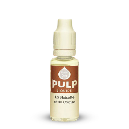 Pulp Noisette et sa coque