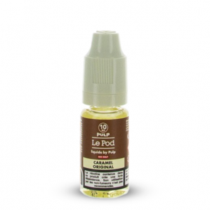 CARAMEL ORIGINAL SEL DE NICOTINE 10ML LE POD PULP