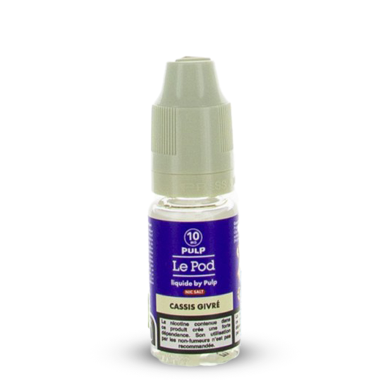 CASSIS GIVRÉ SEL DE NICOTINE 10ML LE POD PULP