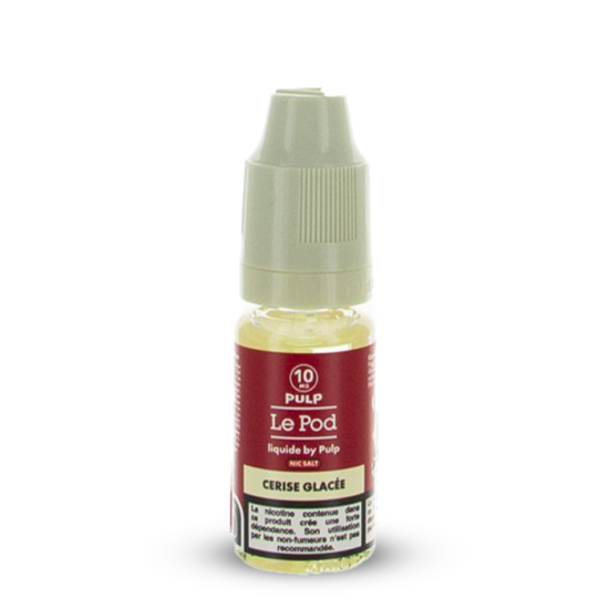 CERISE GLACÉE SEL DE NICOTINE 10ML LE POD PULP