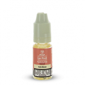 THÉ PÊCHE SEL DE NICOTINE 10ML LE POD PULP