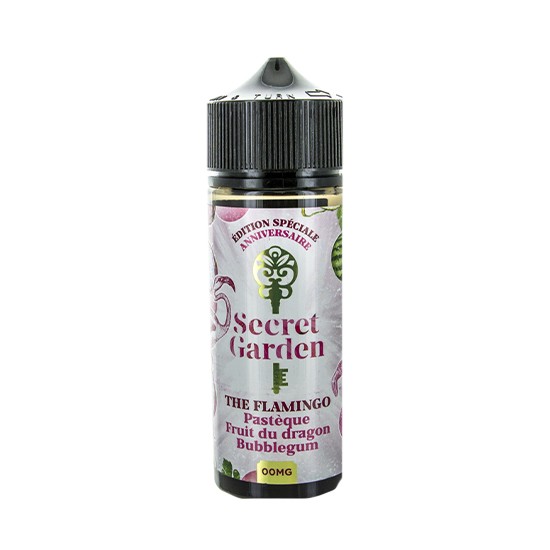 THE FLAMINGO 0MG 100ML SECRET GARDEN