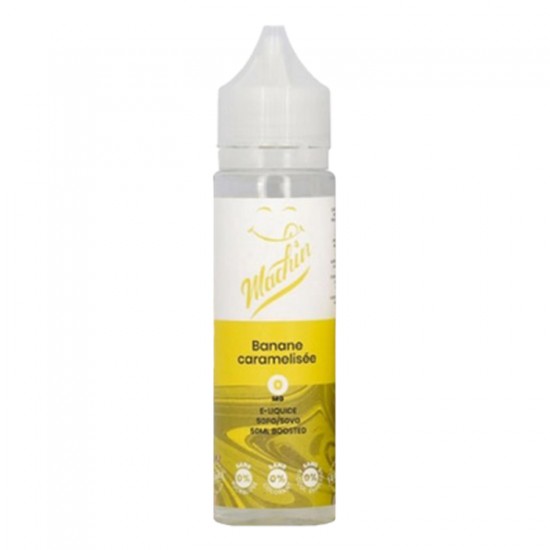 BANANE CARAMELISEE 0MG 50ML MACHIN SAVOUREA