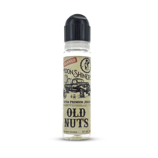 OLD NUTS MOONSHINERS 0MG 50ML LE FRENCH LIQUIDE