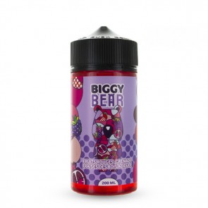 FRUITS ROUGES GRENADE FRAISES DES BOIS ACIDULEE 0MG 200ML BIGGY BEAR SECRETS LAB