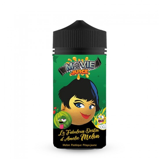 LE FABULEUX DESTIN D'AMELIE MELON 0MG 100ML MOVIE JUICE