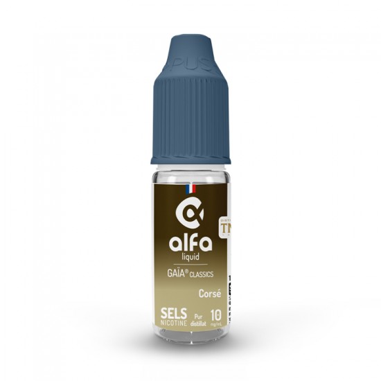 CORSE GAIA CLASSICS SEL DE NICOTINE 10ML ALFALIQUID