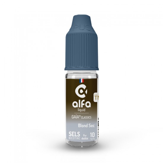 BLOND SEC GAIA CLASSICS SEL DE NICOTINE 10ML ALFALIQUID