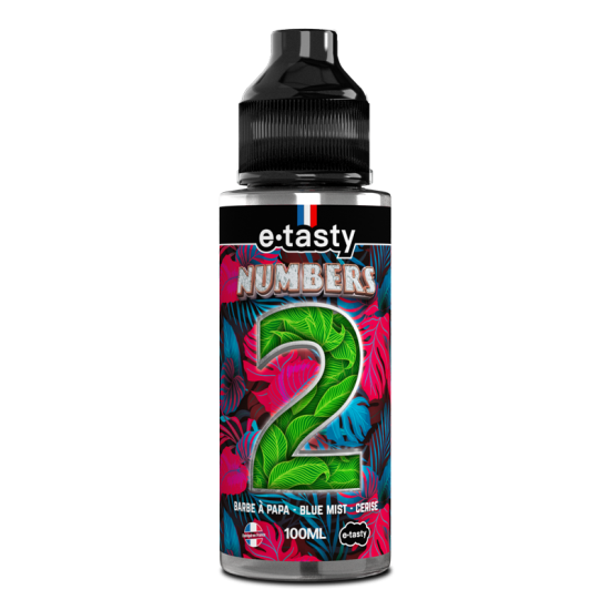 NUMBERS 2 0MG 100ML ETASTY
