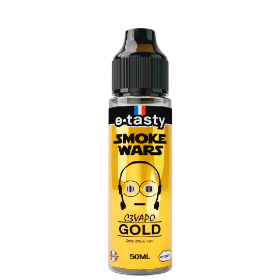 C3VAPO GOLD 0MG 50ML SMOKE WARS ETASTY