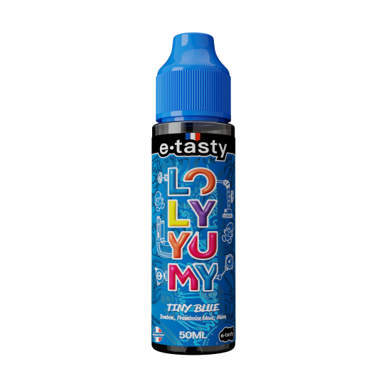 TINY BLUE 0MG 50ML LOLY YUMY ETASTY