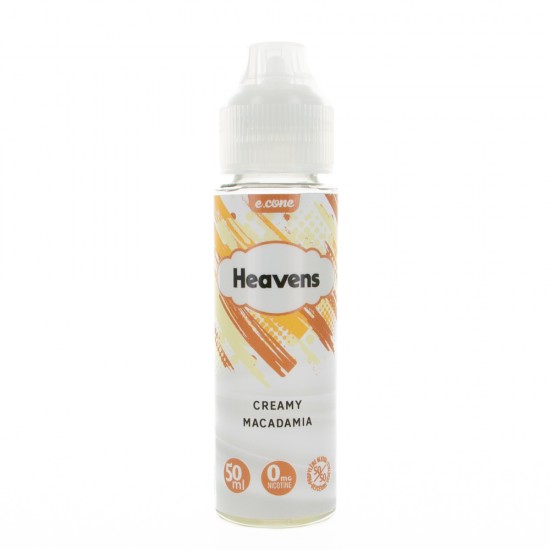 CREAMY MACADAMIA 50ML HEAVENS VAPE MAKER