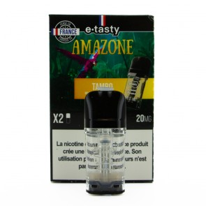 PACK 2 CARTOUCHES RECHARGE POD EASY TAMBO ETASTY