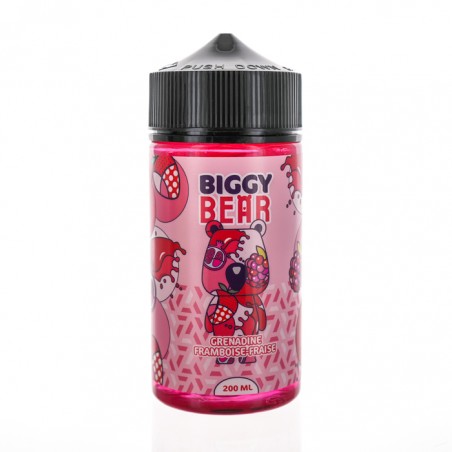 GRENADINE FRAMBOISE FRAISE 200ML BIGGY BEAR #