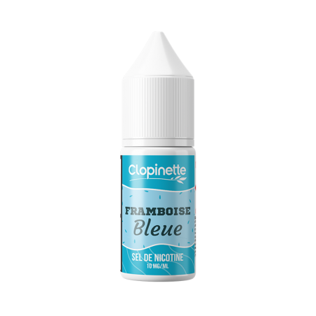 FRAMBOISE BLEUE SEL DE NICOTINE 10ML CLOPINETTE
