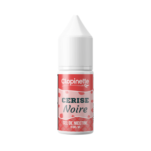 CERISE NOIRE SEL DE NICOTINE 10ML CLOPINETTE