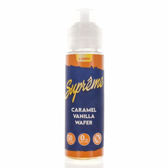 CARAMEL VANILLA WAFER 50ML SUPREME VAPE MAKER